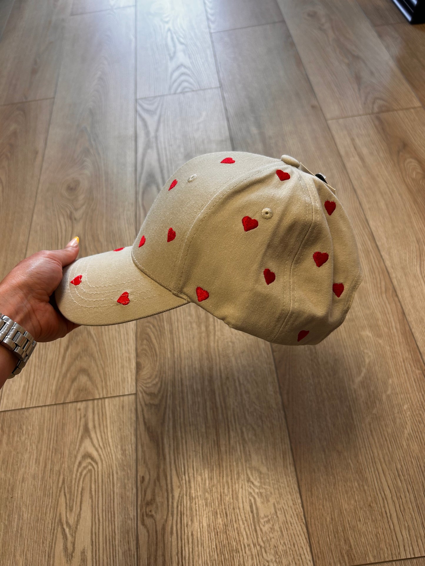Casquette cœur