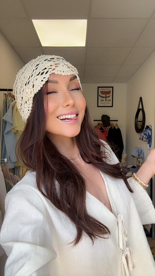 Bonnet crochet