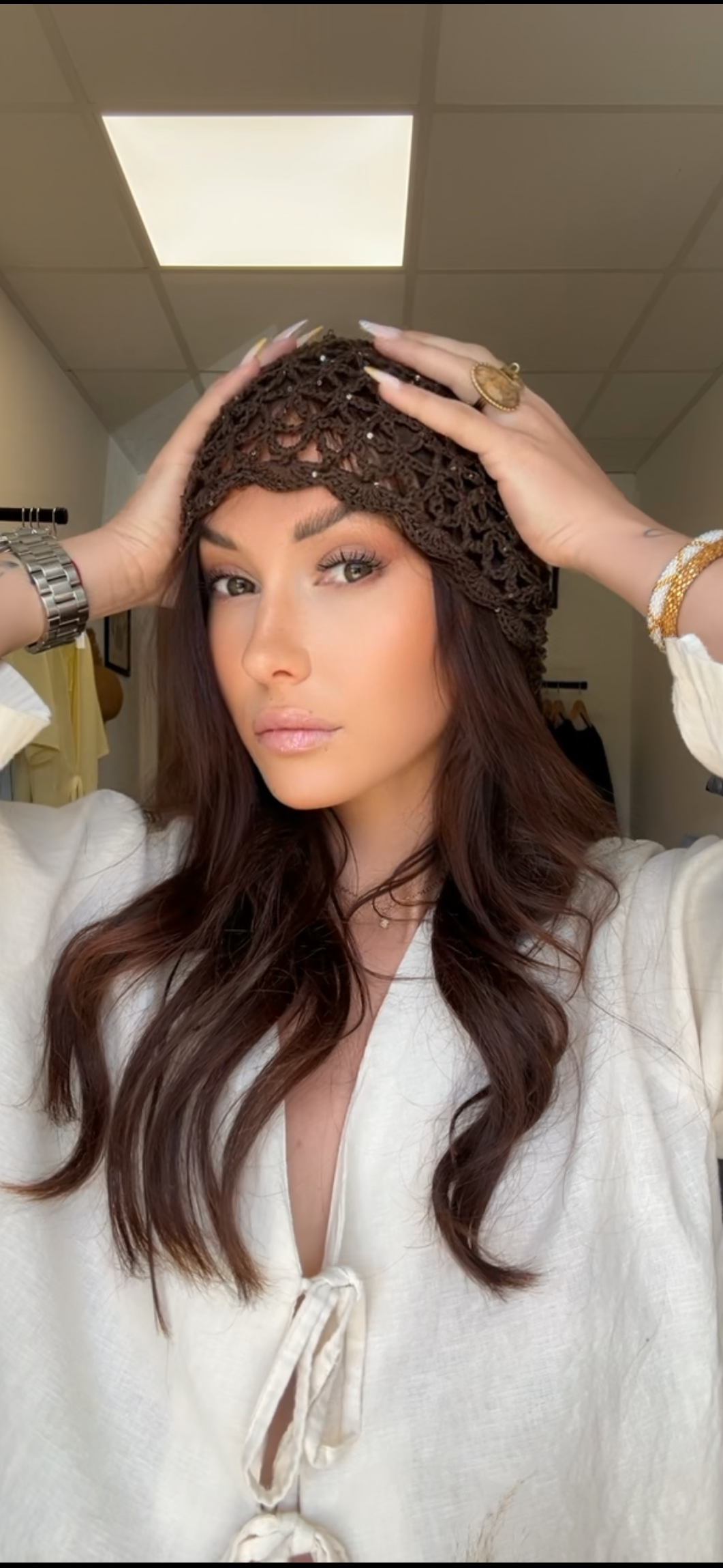 Bonnet crochet